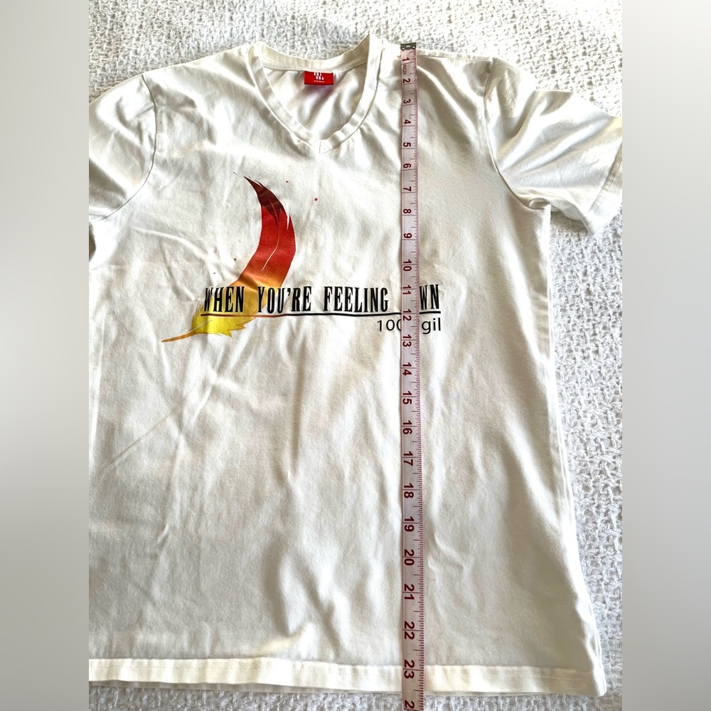 Bibisama Final Fantasy “When You’re Feeling Down” T-Shirt Anime Streetwear Sz S - Picture 8 of 12